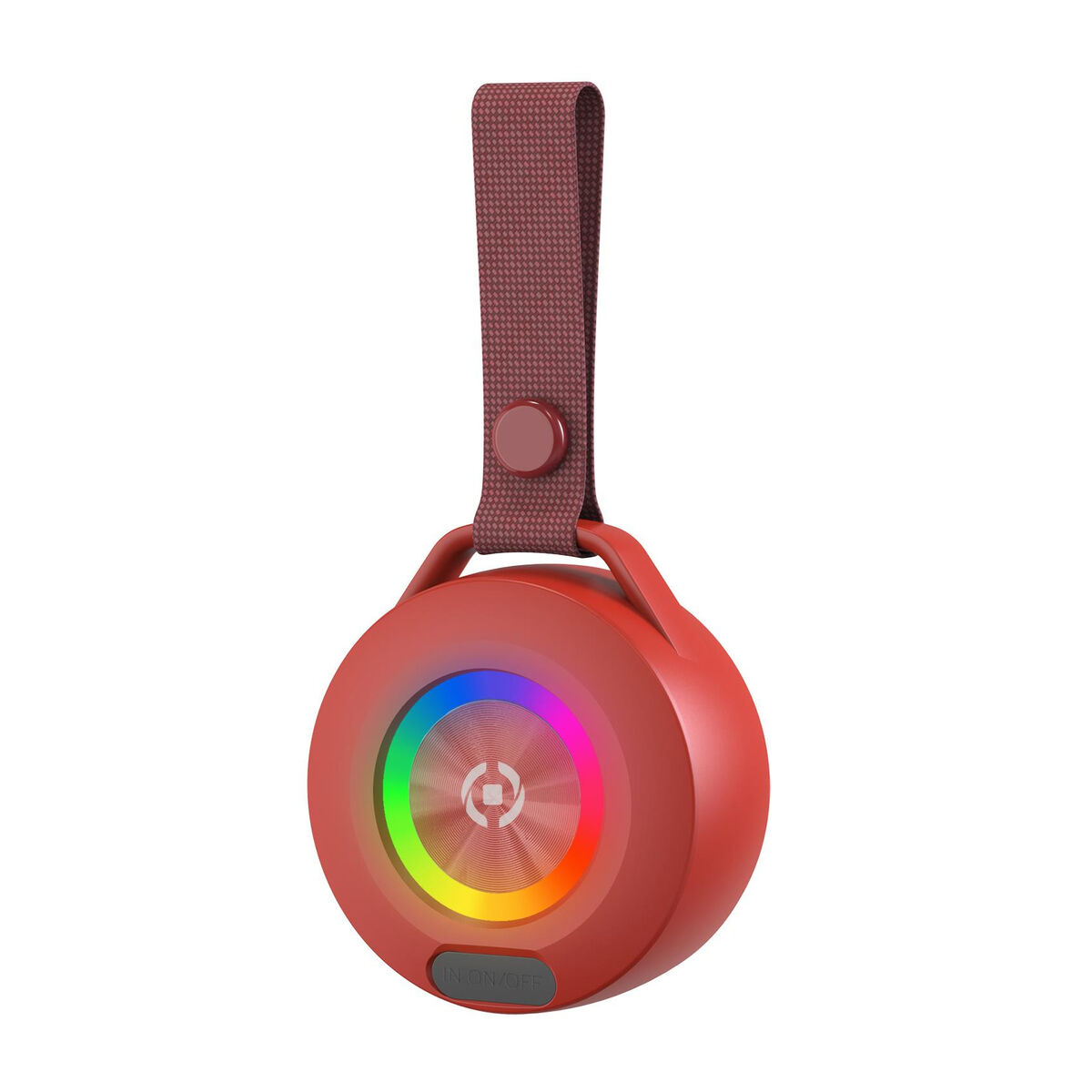 Bärbar Bluetooth Högtalare Celly LIGHTBEATRD Röd