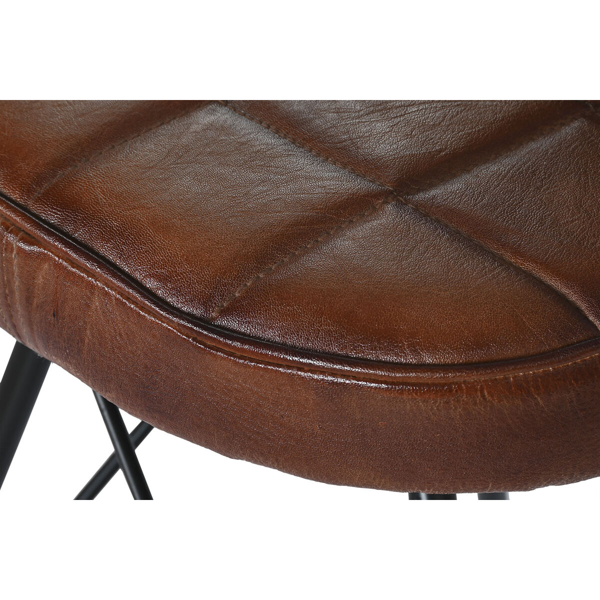 Matsalsstol Home ESPRIT Brun Svart 51 x 51 x 89 cm - 6