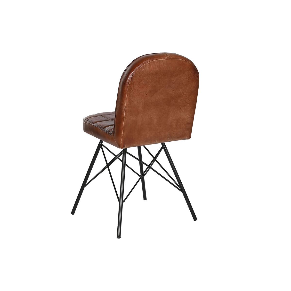 Matsalsstol Home ESPRIT Brun Svart 51 x 51 x 89 cm - 3