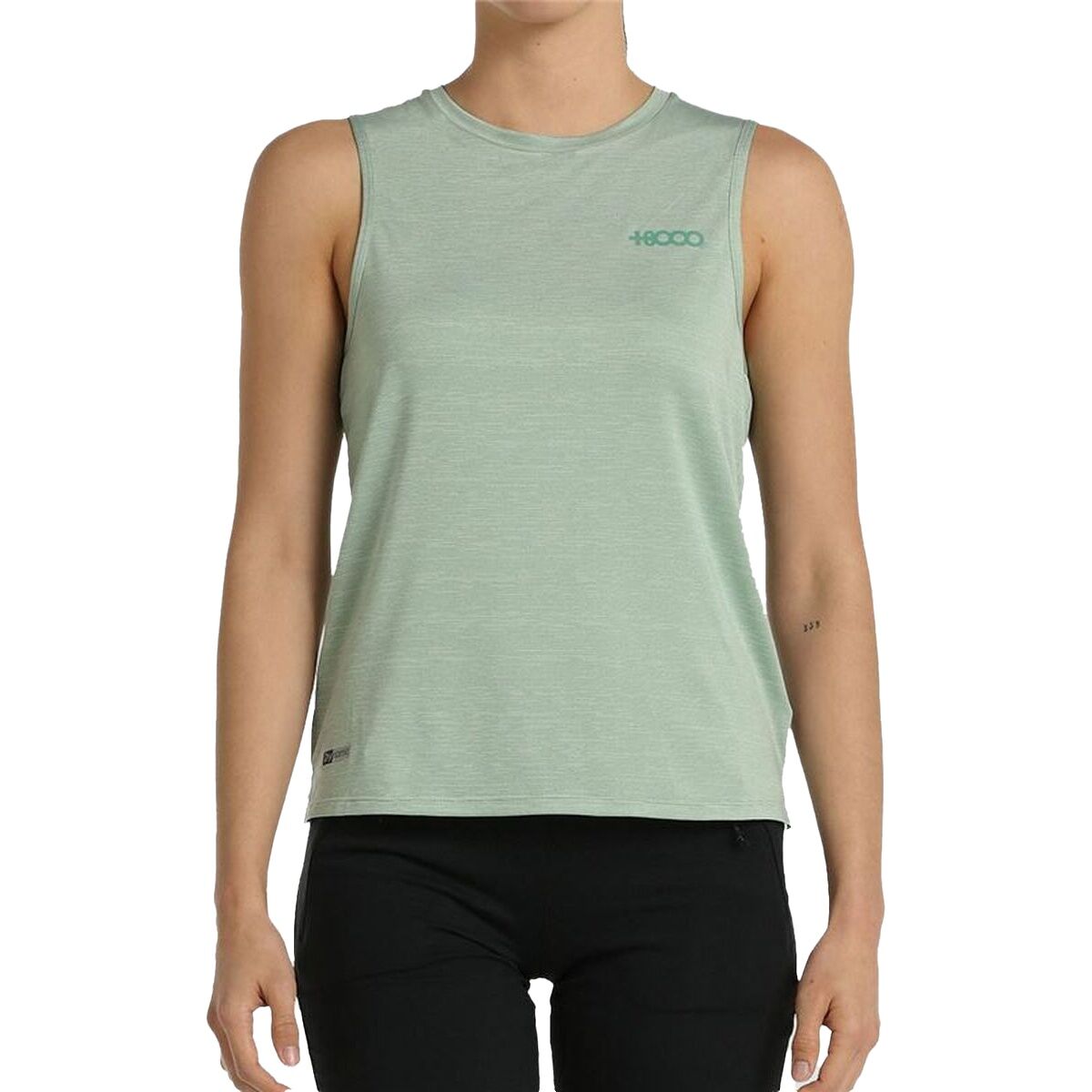 Tanktop, Dam +8000 Almen Blå