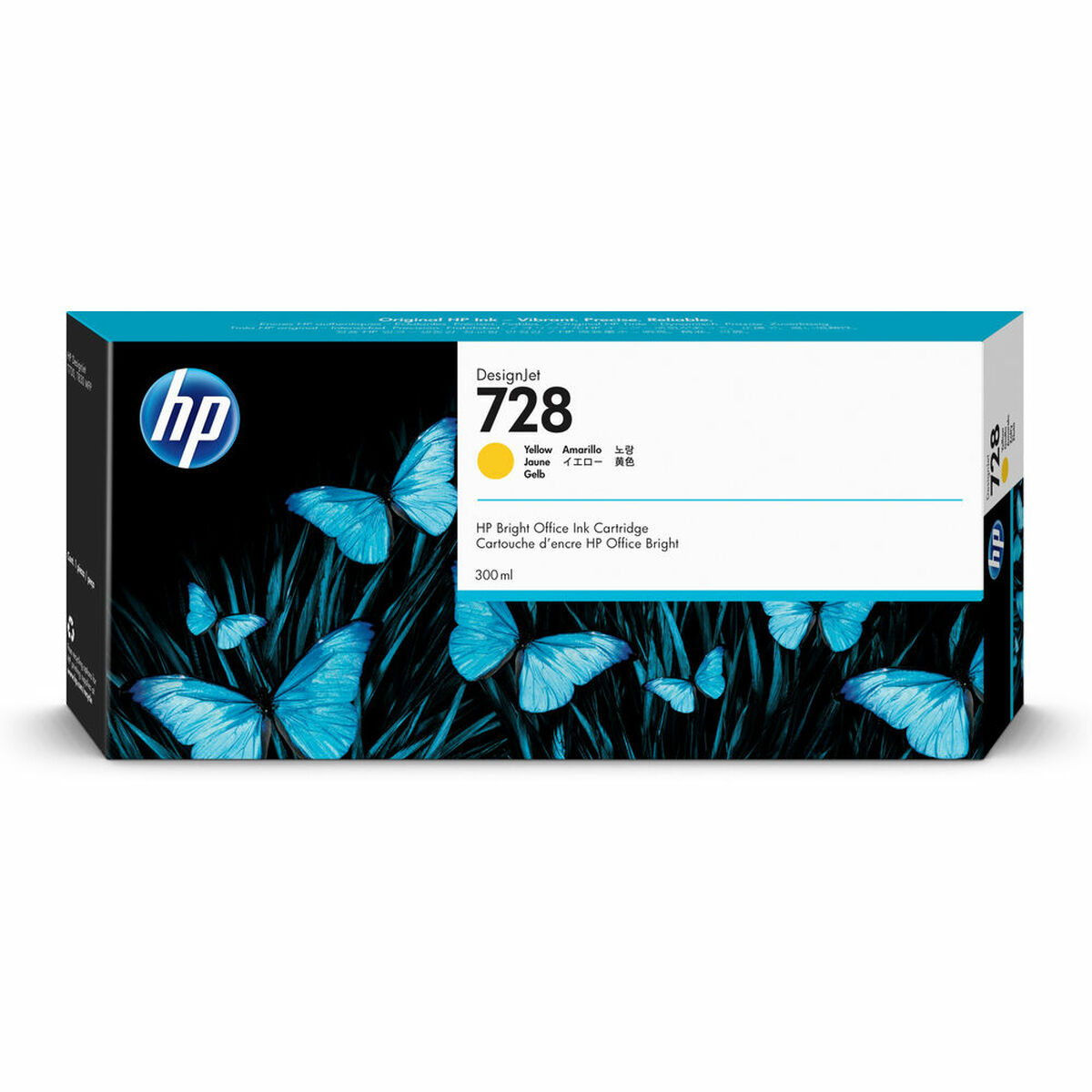 Original Bläckpatron HP HP 728 Gul - 2