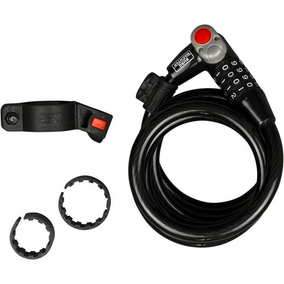 Hänglås med kod Burg-Wachter 230 180 L Plast - 2