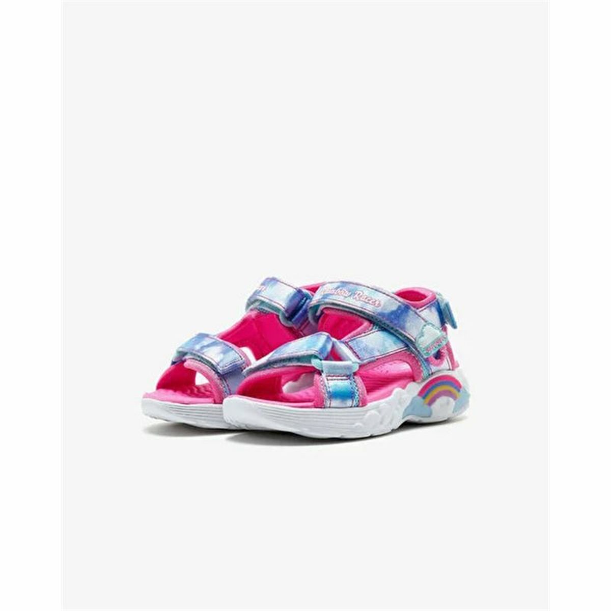 Sandaler till barn Skechers Rainbow Racer Blå - 4