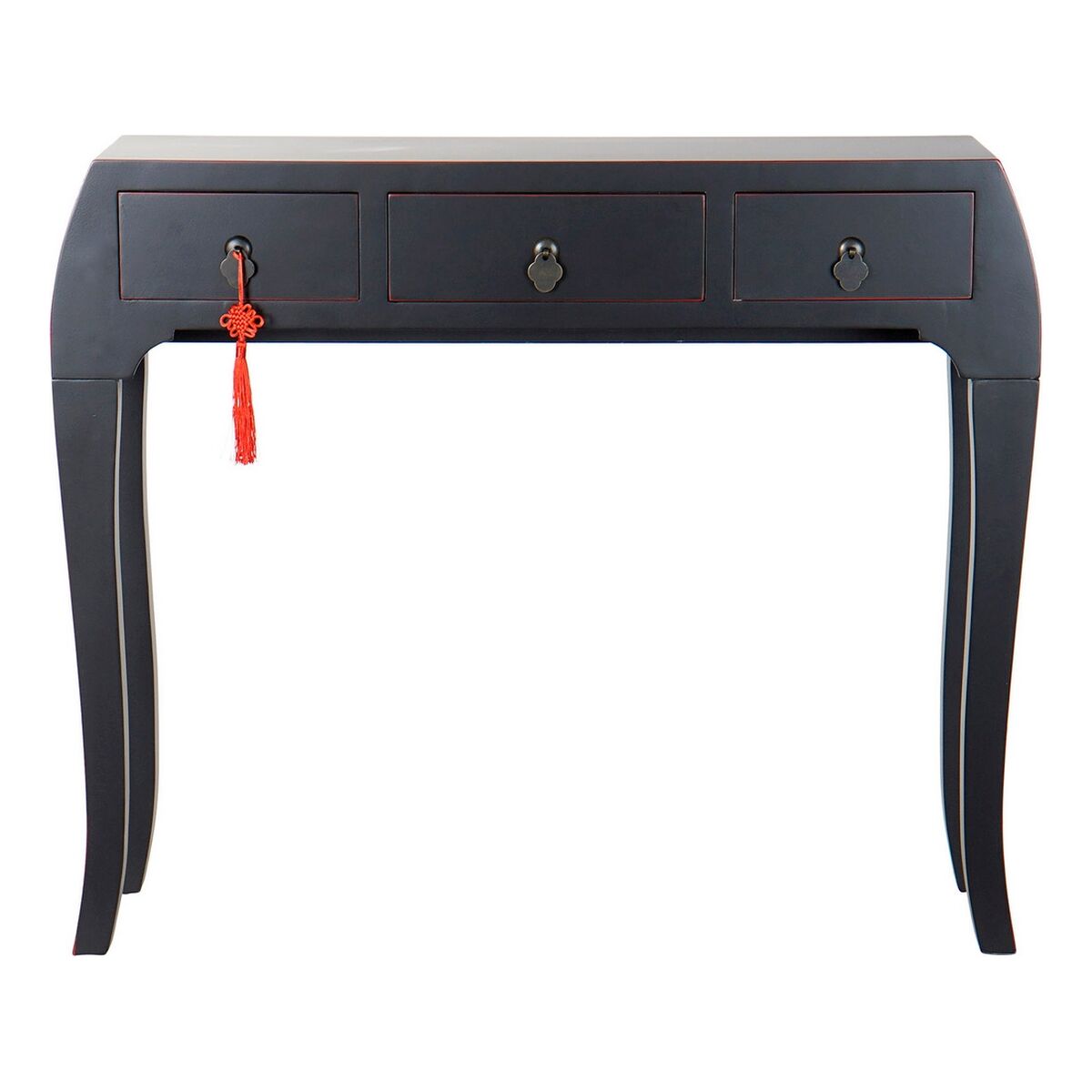 Hallmöbel med 3 lådor DKD Home Decor Svart 96 x 26 x 80 cm - 6