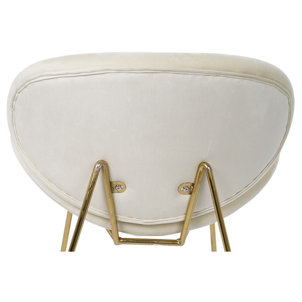 Stol DKD Home Decor Guld Beige Gyllene 63 x 57 x 73 cm - 2