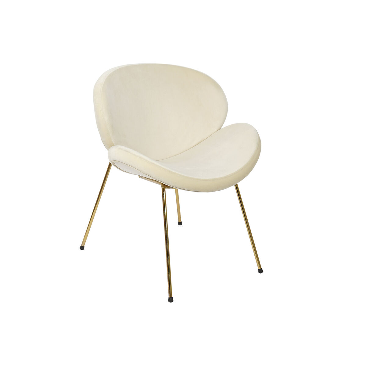Stol DKD Home Decor Guld Beige Gyllene 63 x 57 x 73 cm