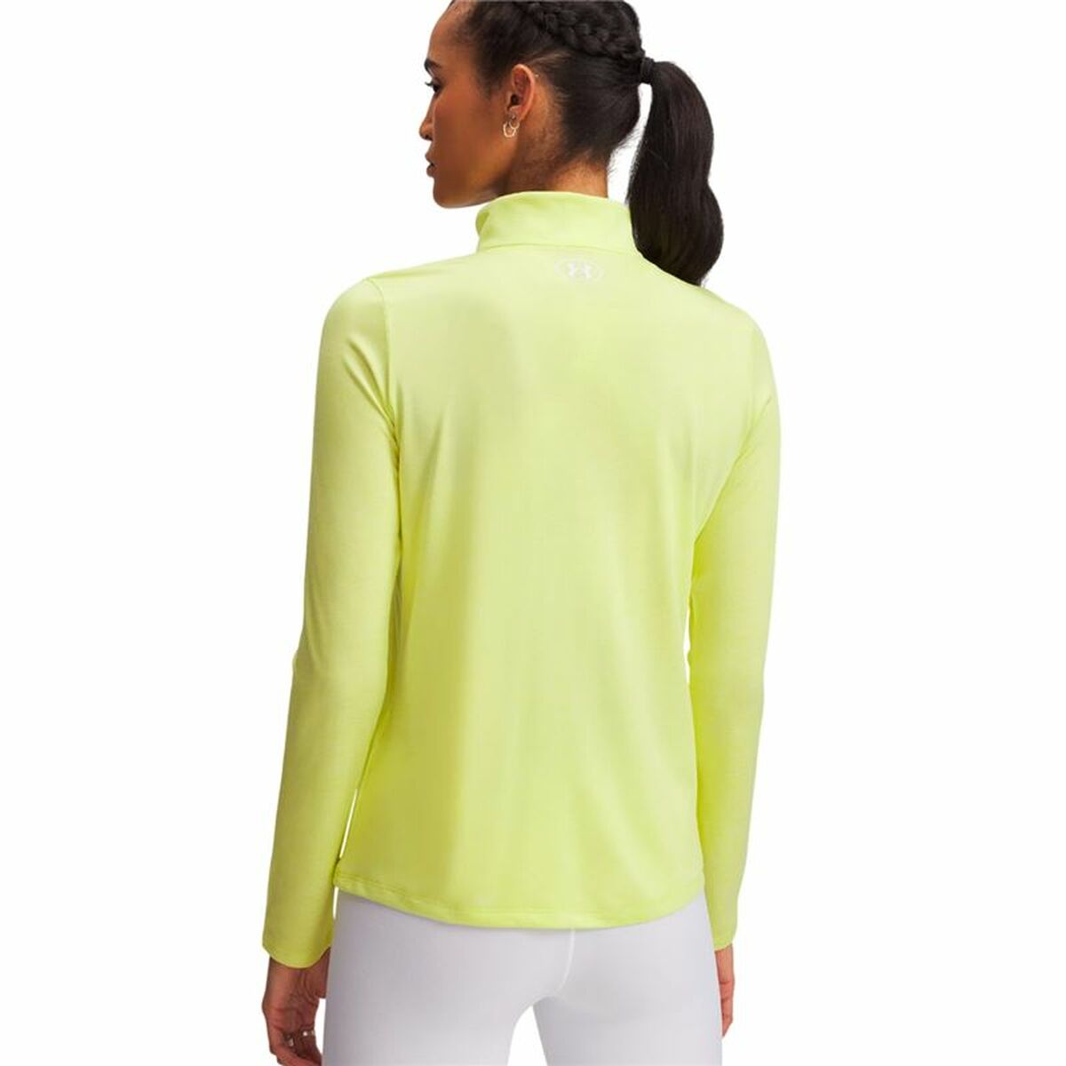 Långärmad t-shirt Dam Under Armour Tech 1/2 Zip Gul - 2