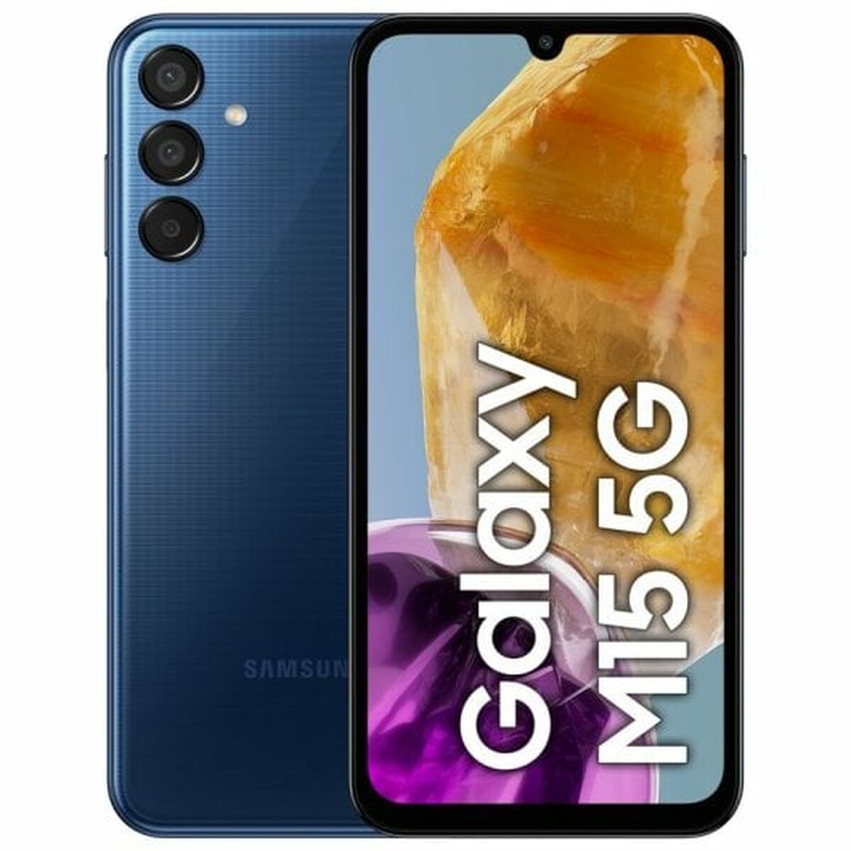 Smartphone Samsung Galaxy M15 5G 6,1" Octa Core 4 GB RAM 128 GB Blå