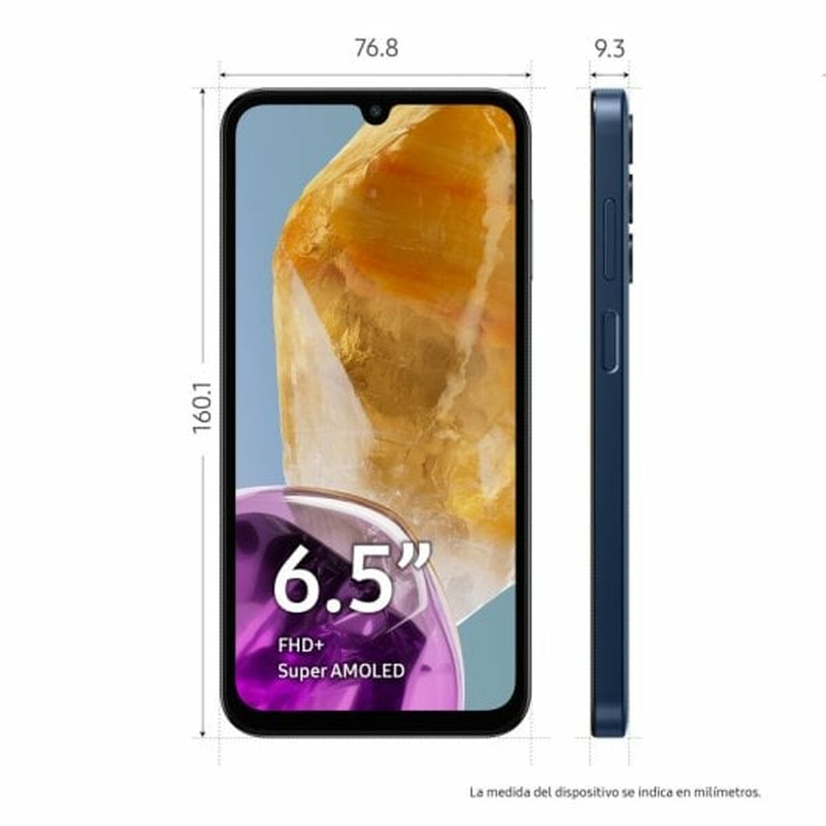 Smartphone Samsung Galaxy M15 5G 6,1" Octa Core 4 GB RAM 128 GB Blå - 2