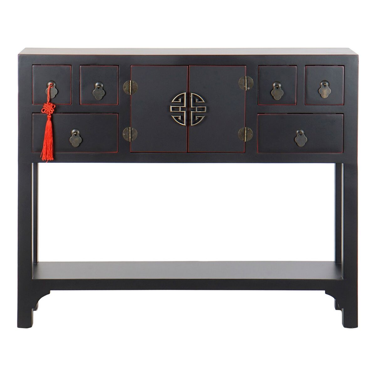 Mottagare DKD Home Decor Svart 95 x 24 x 79 cm - 6