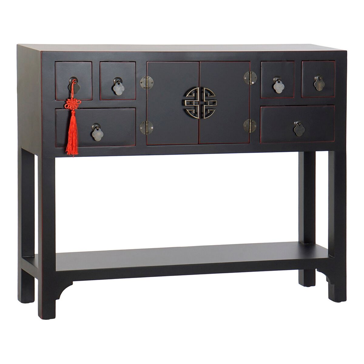 Mottagare DKD Home Decor Svart 95 x 24 x 79 cm