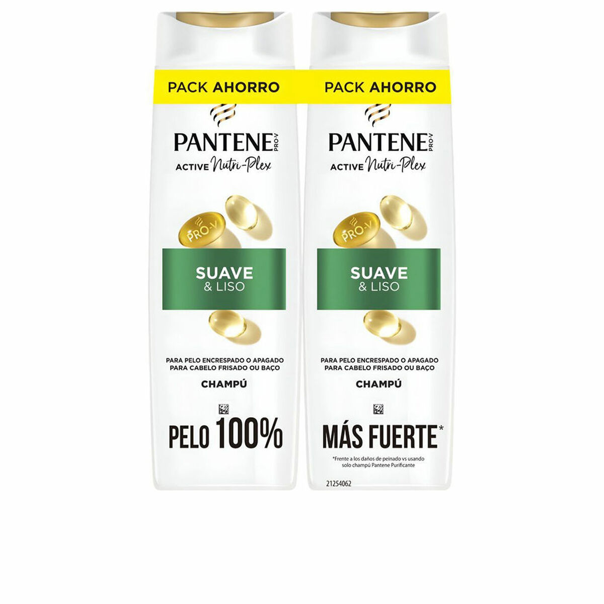 Fuktgivande schampo Pantene SUAVE Y LISO 325 ml (2 antal)