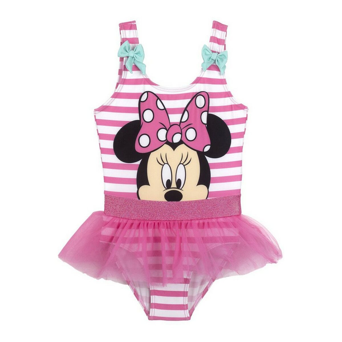 Baddräkt, Flickor Minnie Mouse Rosa - 16