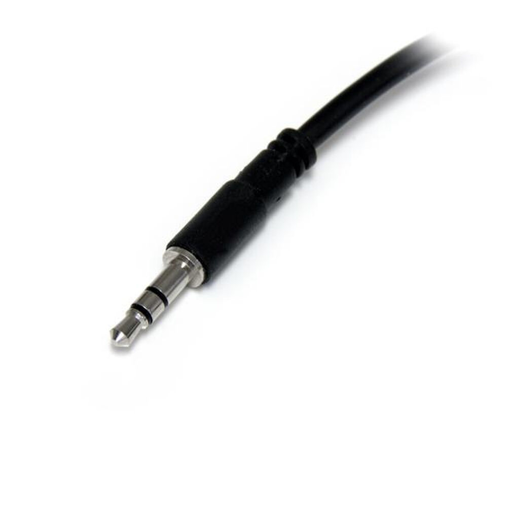 Audio Jack Adapter Startech MUY1MFFS             Svart 0,2 m - 3