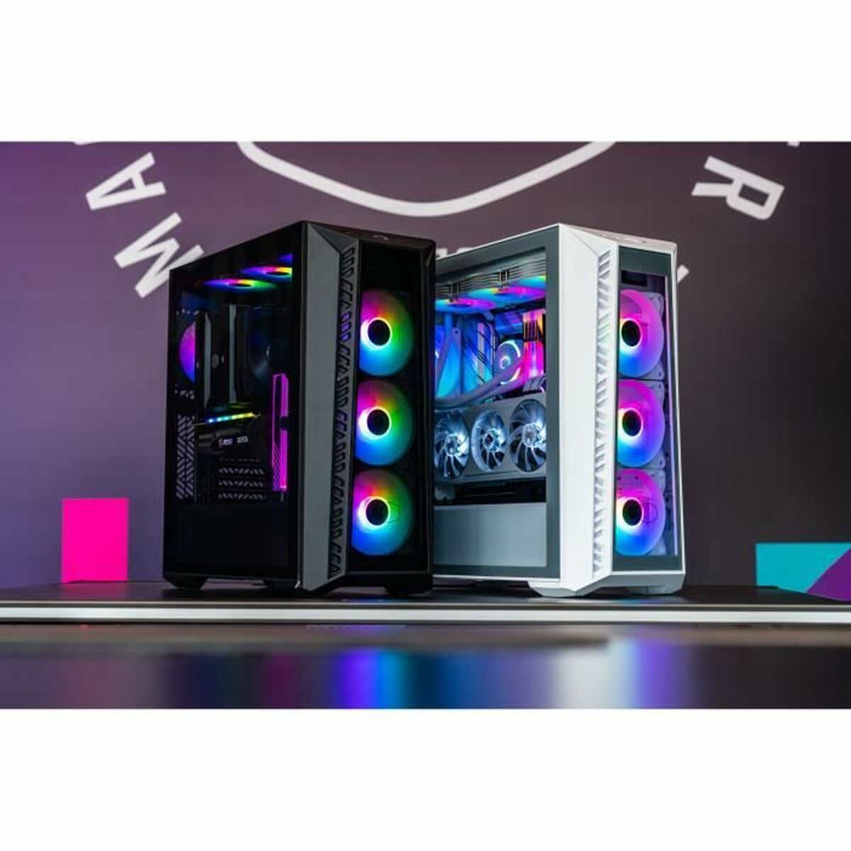 ATX Semitorn Cooler Master MasterBox MB520 Vit - 3