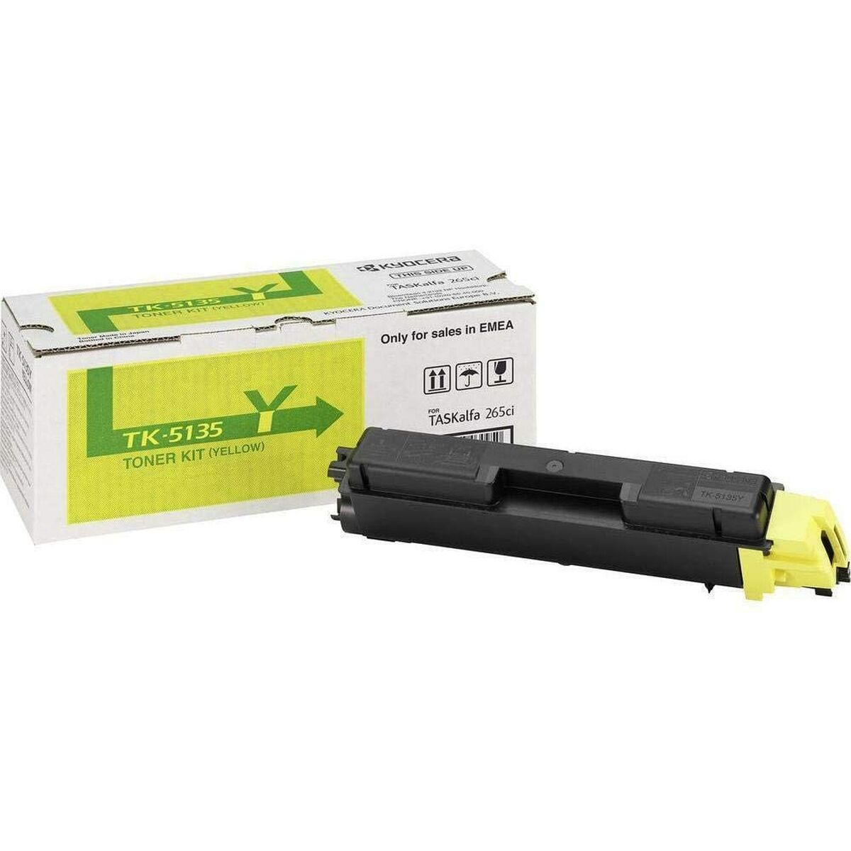 Toner Kyocera TK-5135Y Gul Svart - 3