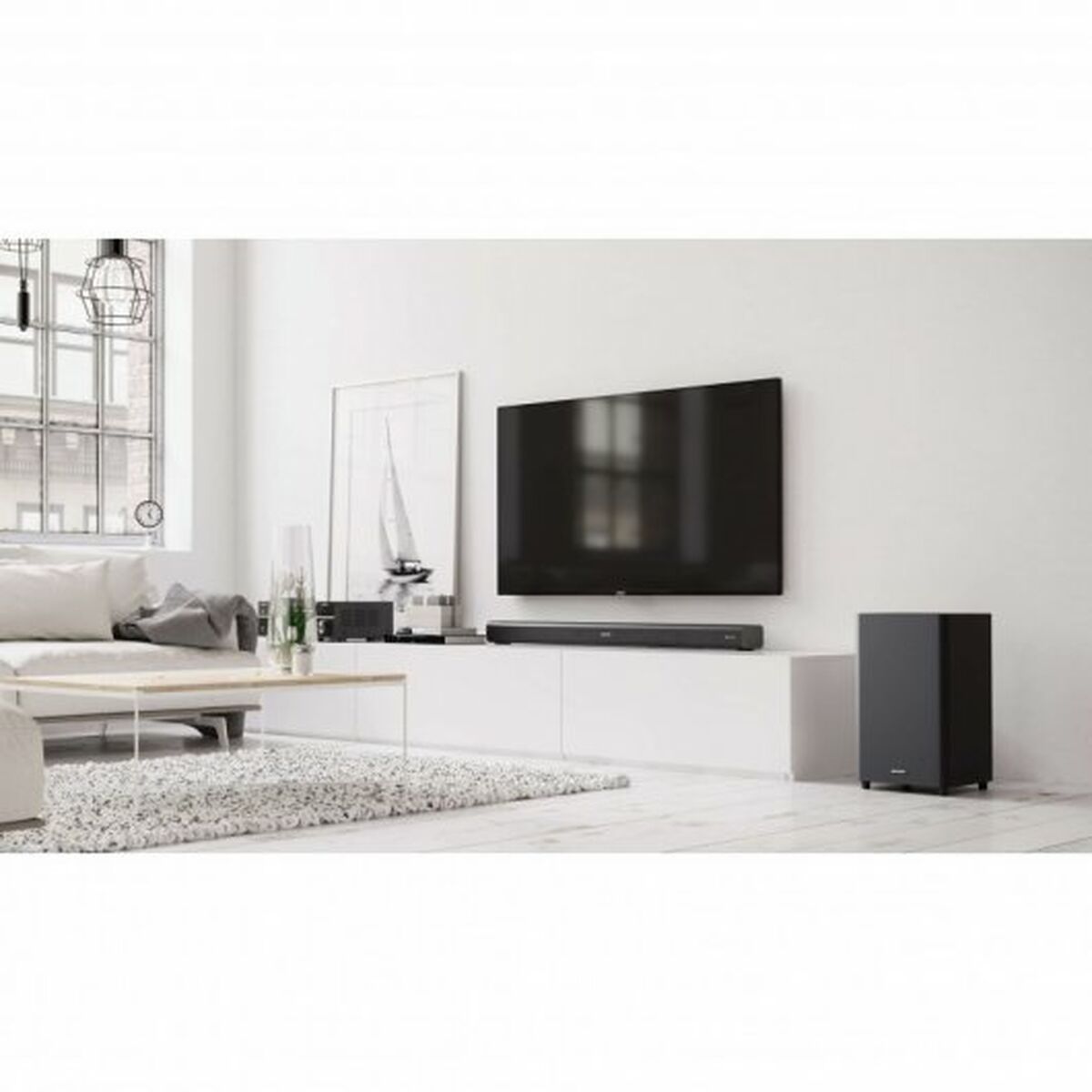 Soundbar Sharp HT-SBW460 Svart metallic 440 W - 7