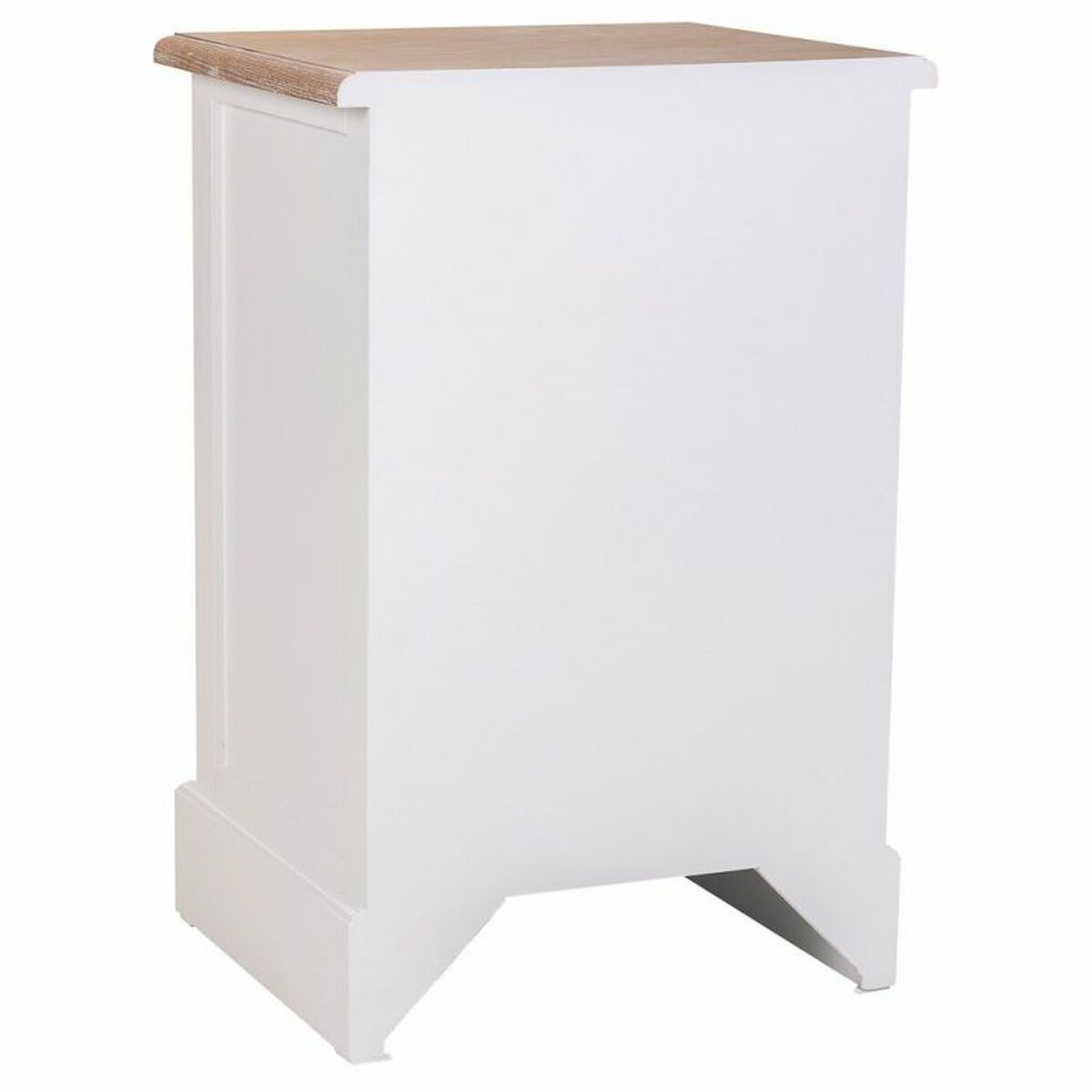 Nattduksbord Alexandra House Living Vit Brun 35 x 63 x 41 cm - 7