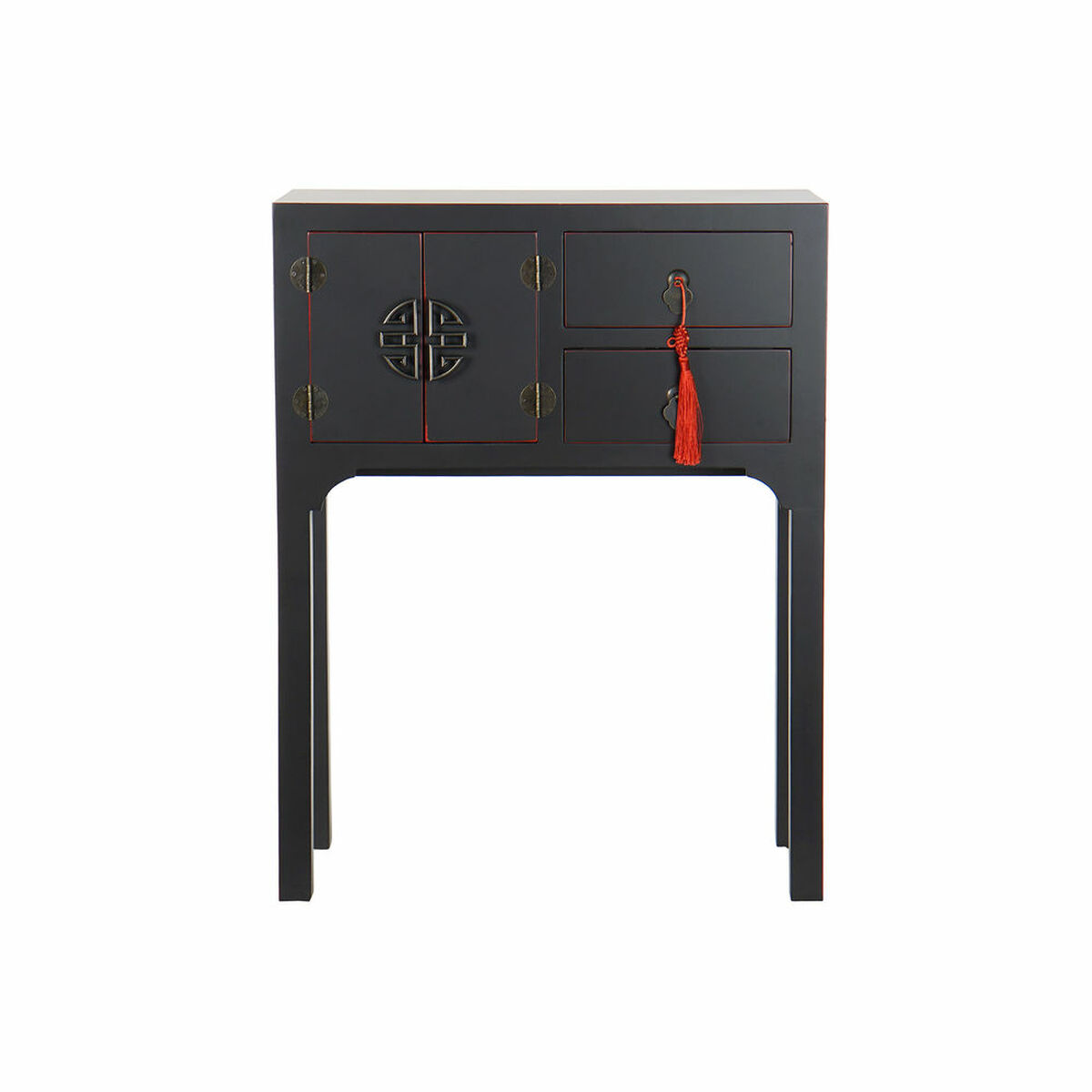 Mottagare DKD Home Decor Svart 63 x 26 x 83 cm