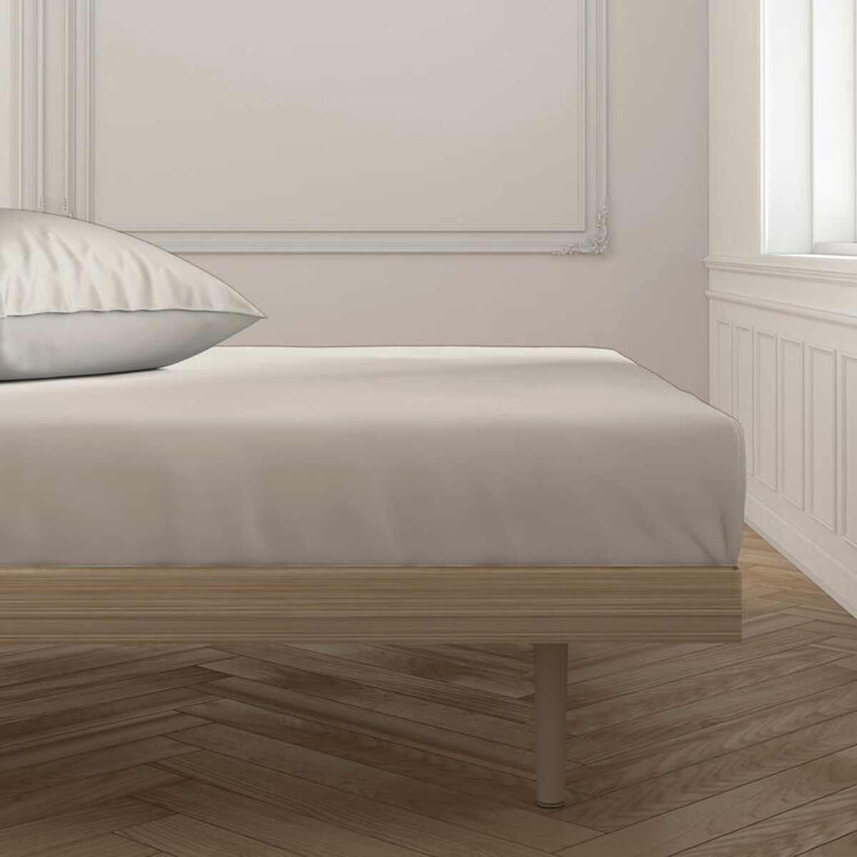Inpassat underlakan Happy Home Mix Colors linne Säng 200 - 3