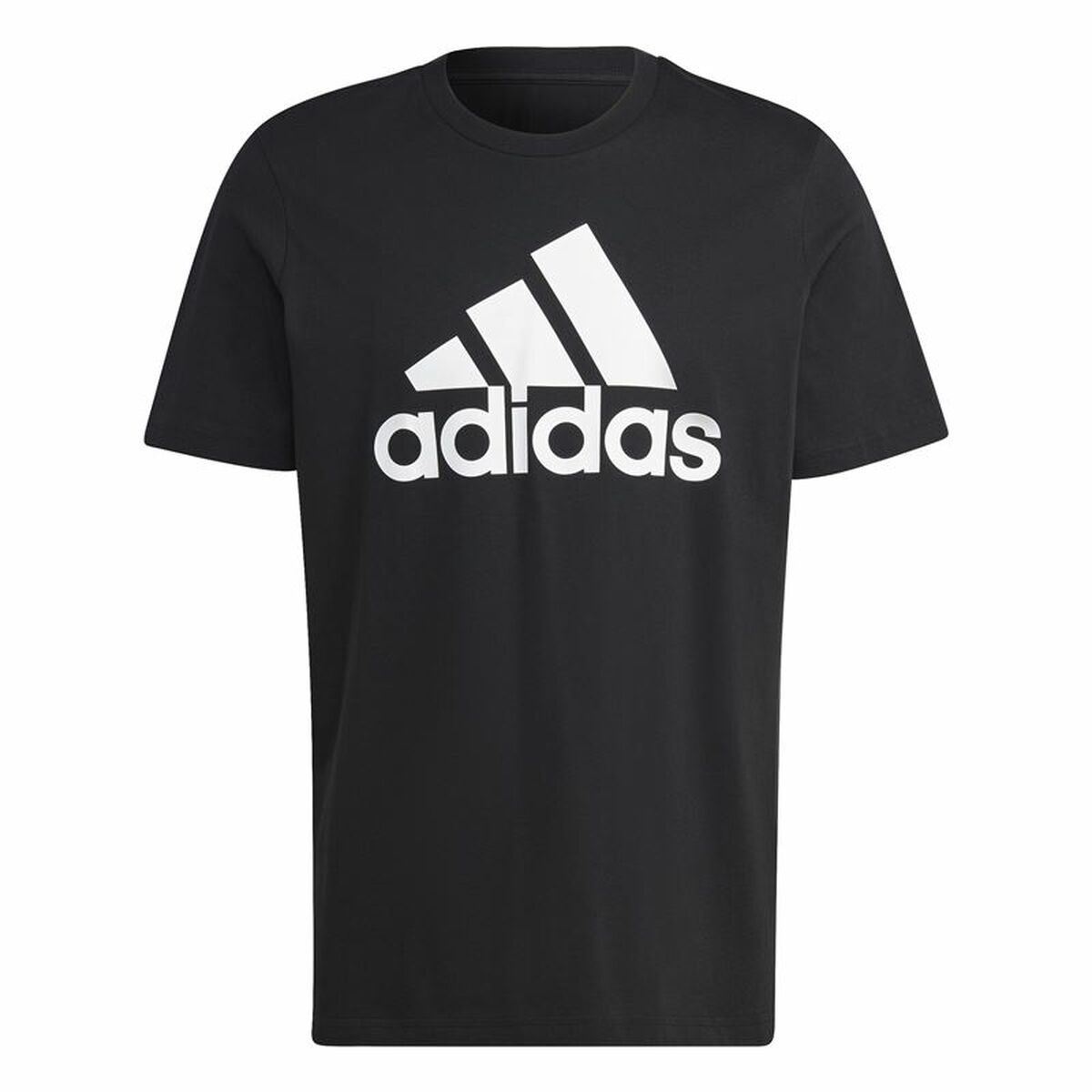 T-shirt med kortärm Herr Adidas Essentials Svart