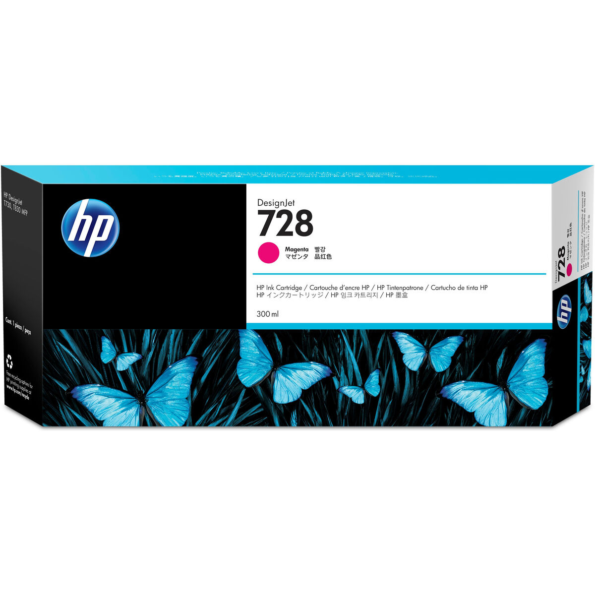 Original Bläckpatron HP HP 728 Magenta - 2