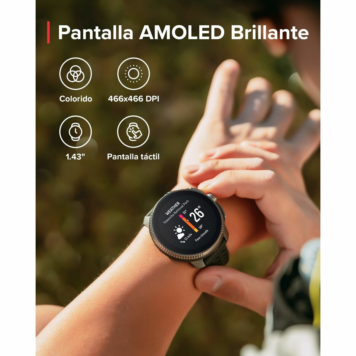 Smartklocka Suunto SS050933000 Violett - 2
