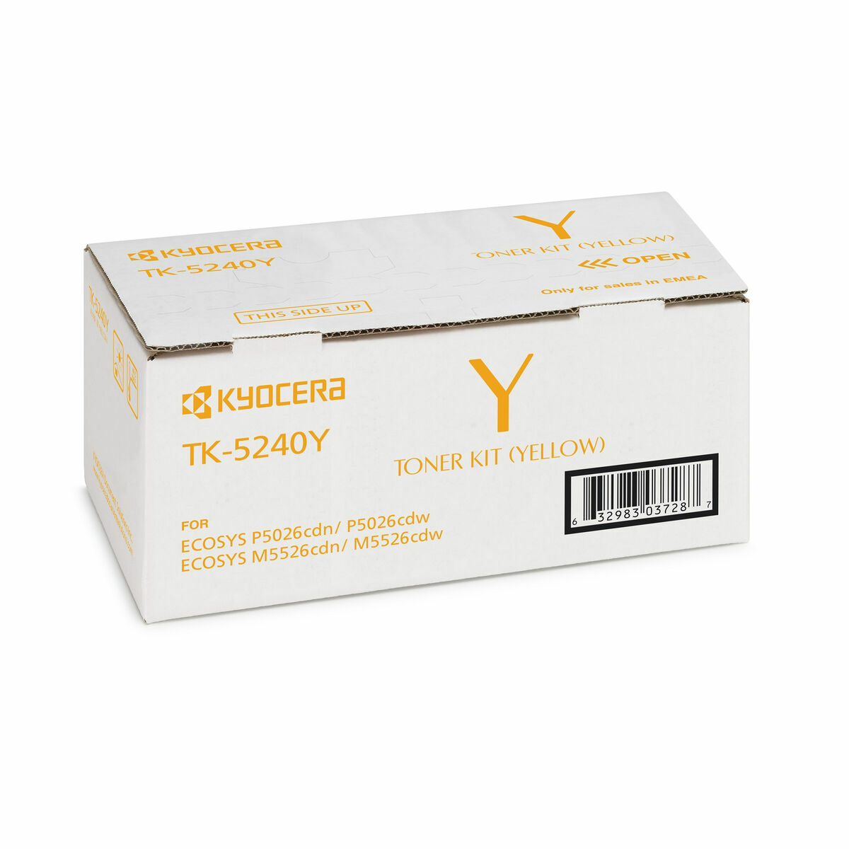 Toner Kyocera TK-5240Y Gul Svart - 2