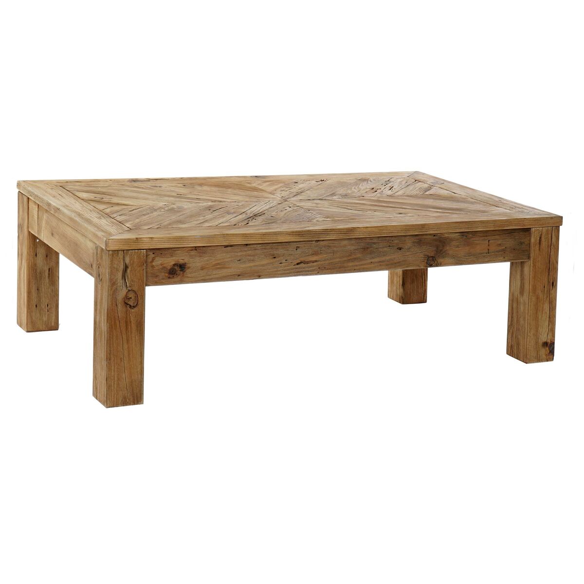 Soffbord DKD Home Decor Furu Återvunnet Trä 130 x 80 x 43 cm