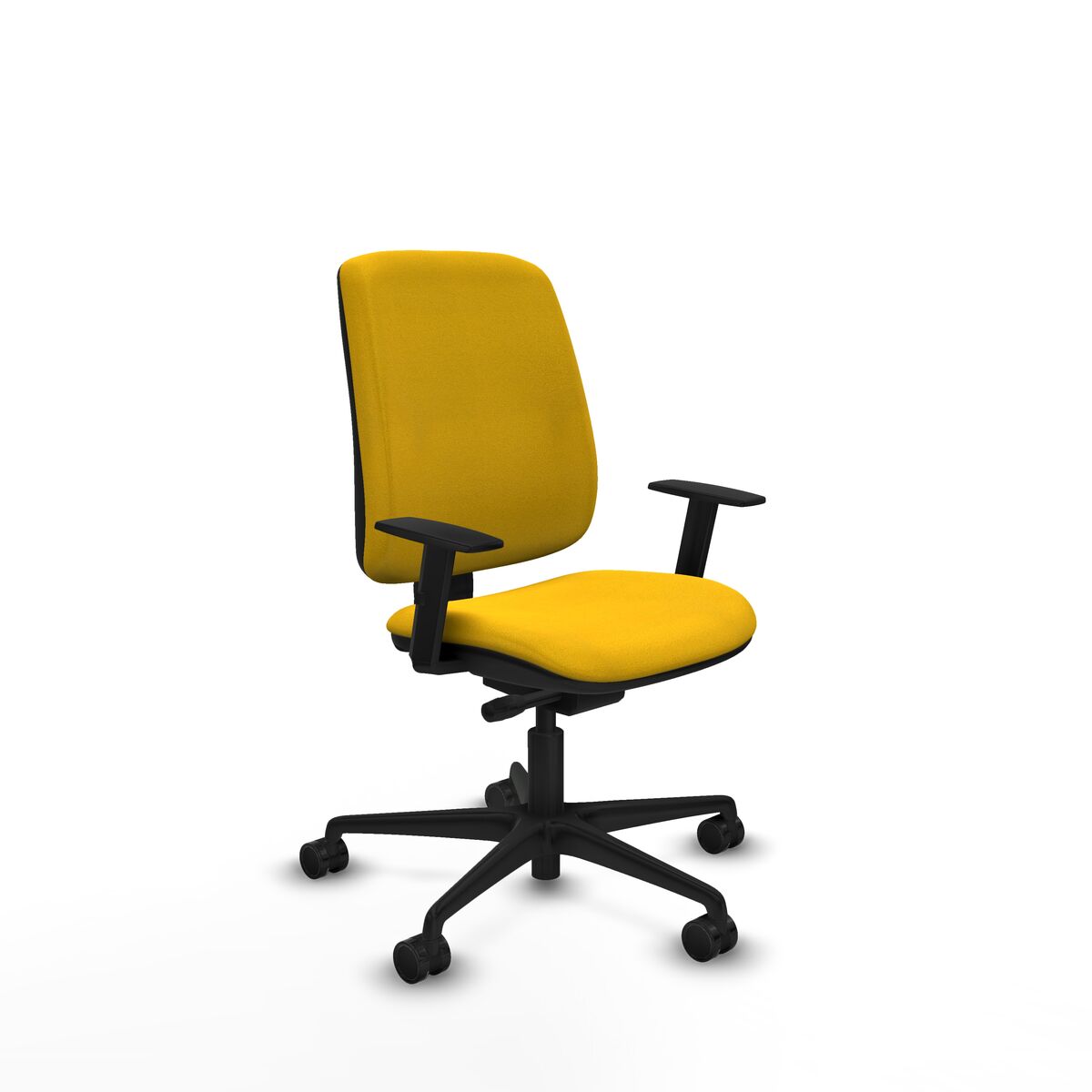 Kontorsstol Piqueras y Crespo B1D036N Gul