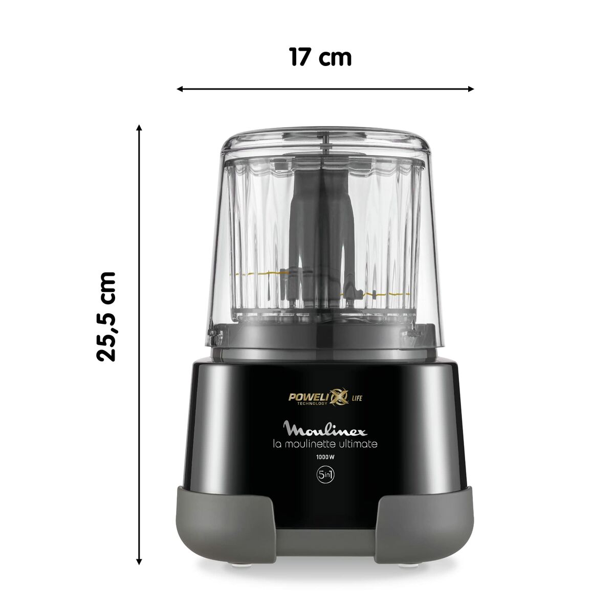 Köttkvarn Moulinex DP810855 1000 W 550 ml Svart Titan - 13