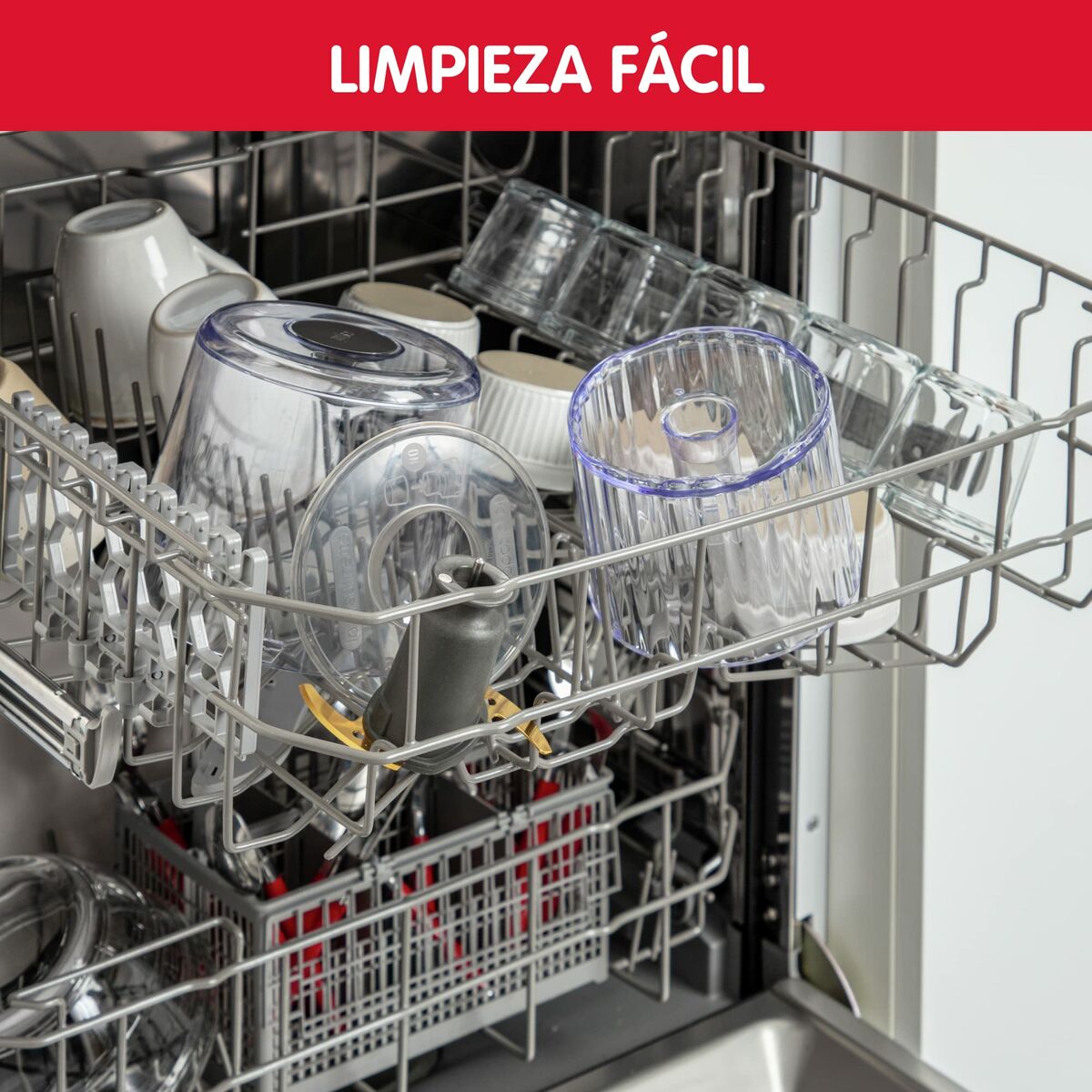 Köttkvarn Moulinex DP810855 1000 W 550 ml Svart Titan - 14