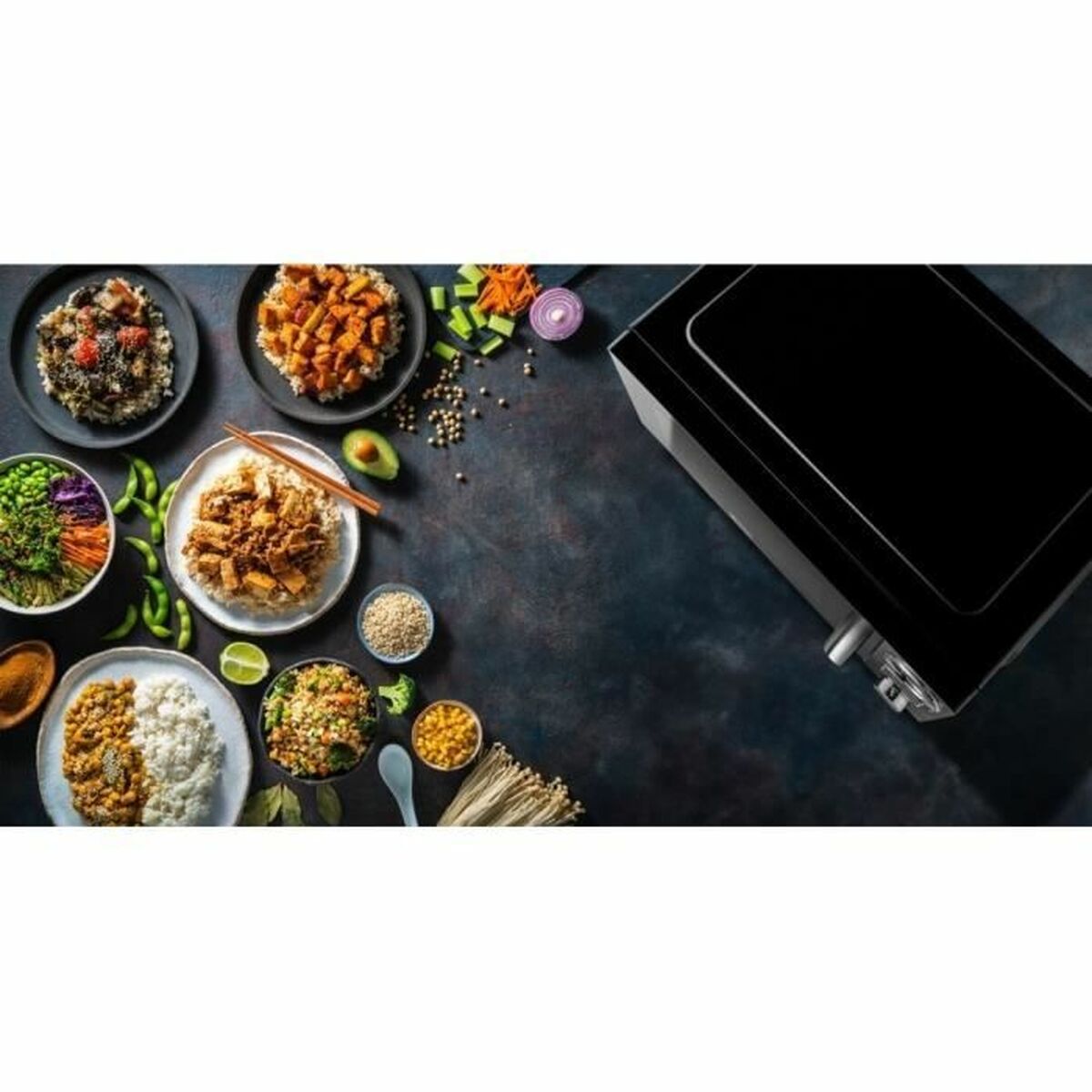 Mikrovågsugnen Me me me Svart 900 W 23 L - 6
