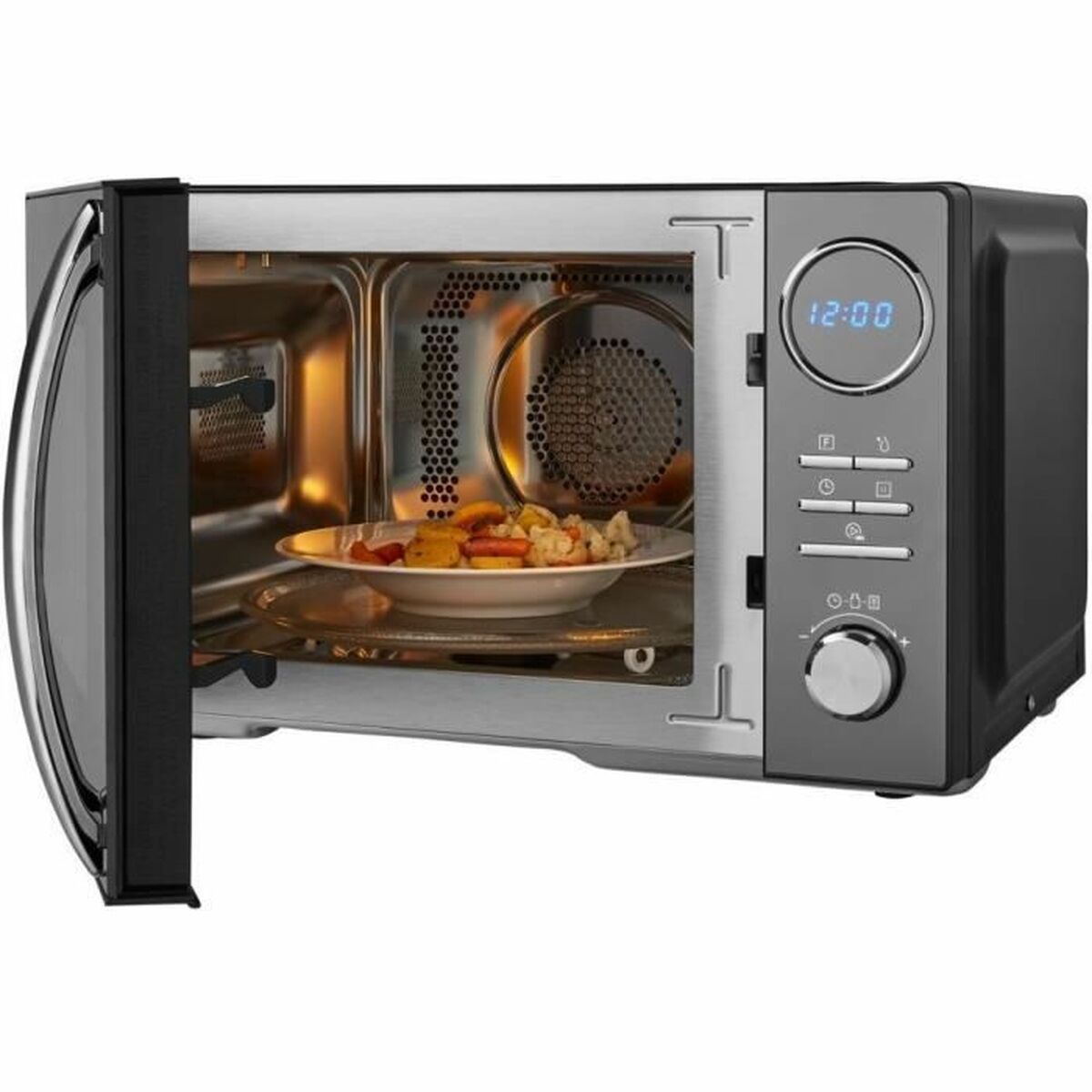Mikrovågsugnen Me me me Svart 900 W 23 L - 2