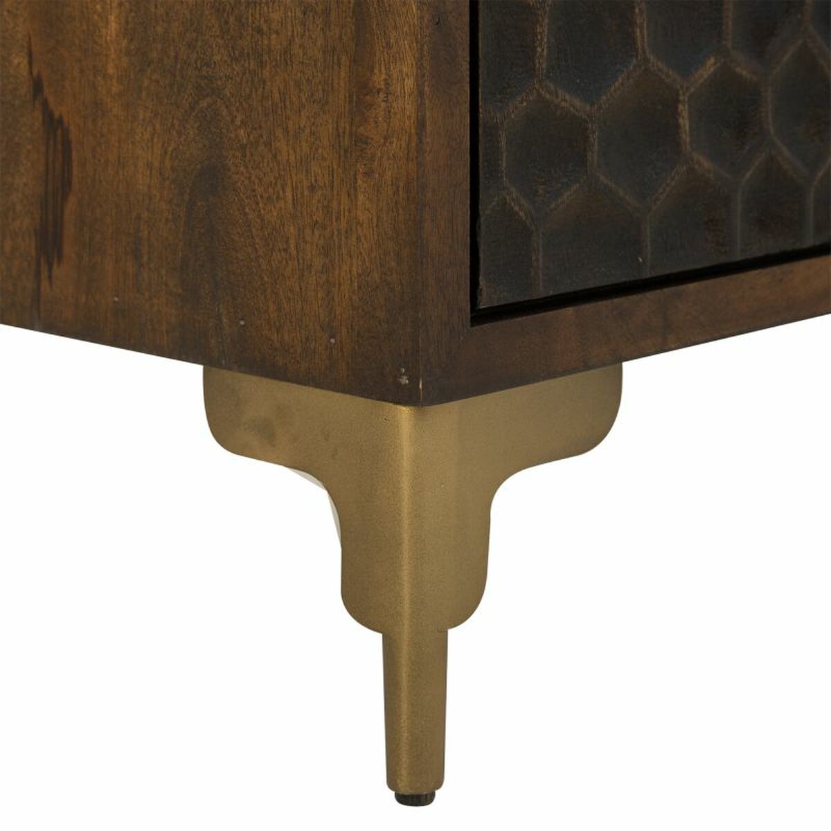 Nattduksbord Alexandra House Living Brun 35 x 60 x 40 cm - 6