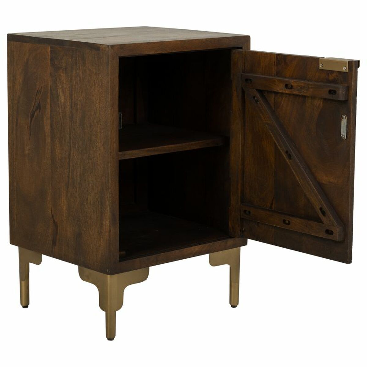 Nattduksbord Alexandra House Living Brun 35 x 60 x 40 cm - 5