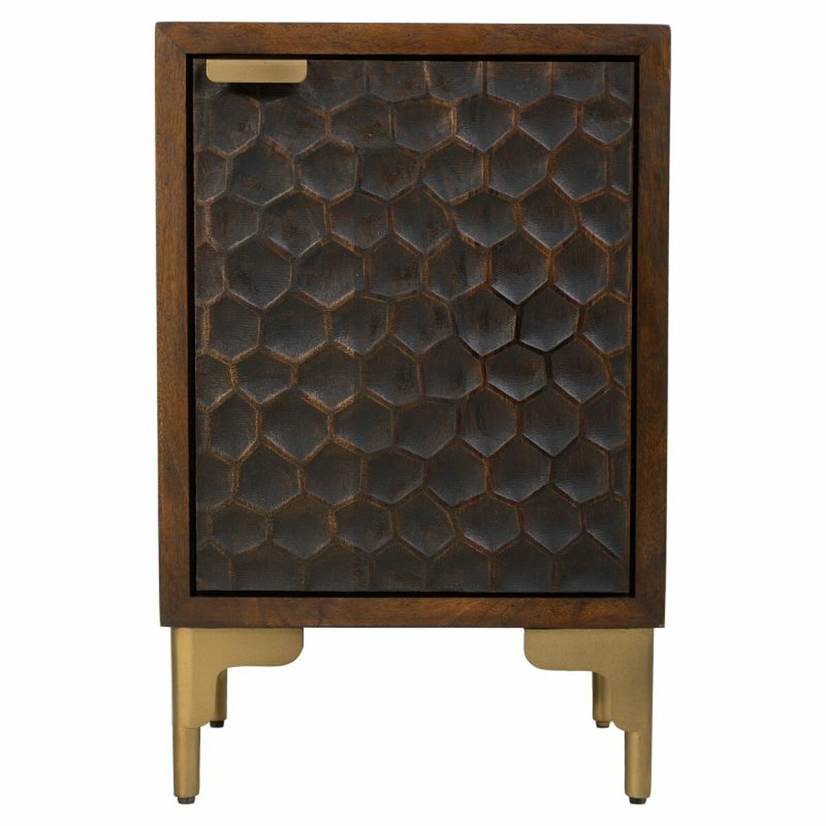 Nattduksbord Alexandra House Living Brun 35 x 60 x 40 cm