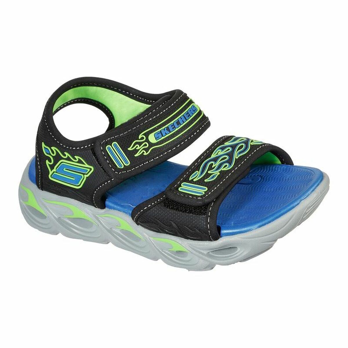 Sandaler till barn Skechers Lights Thermo-Splash Svart - 5
