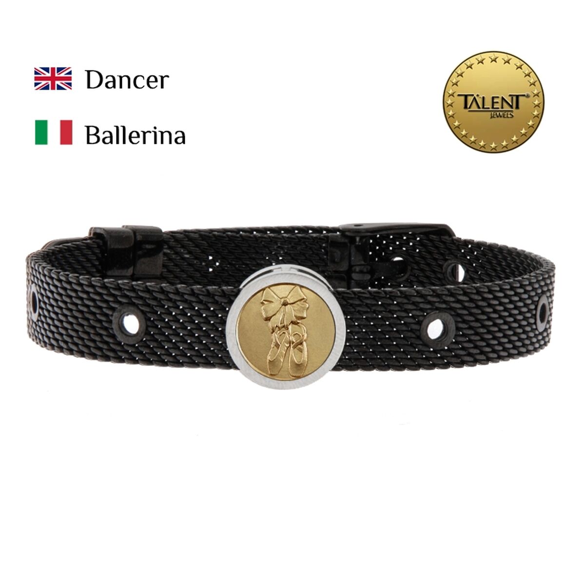 Unisexarmband Dancer Talent Jewels TJA-3-02-01-2-235 Svart - 2