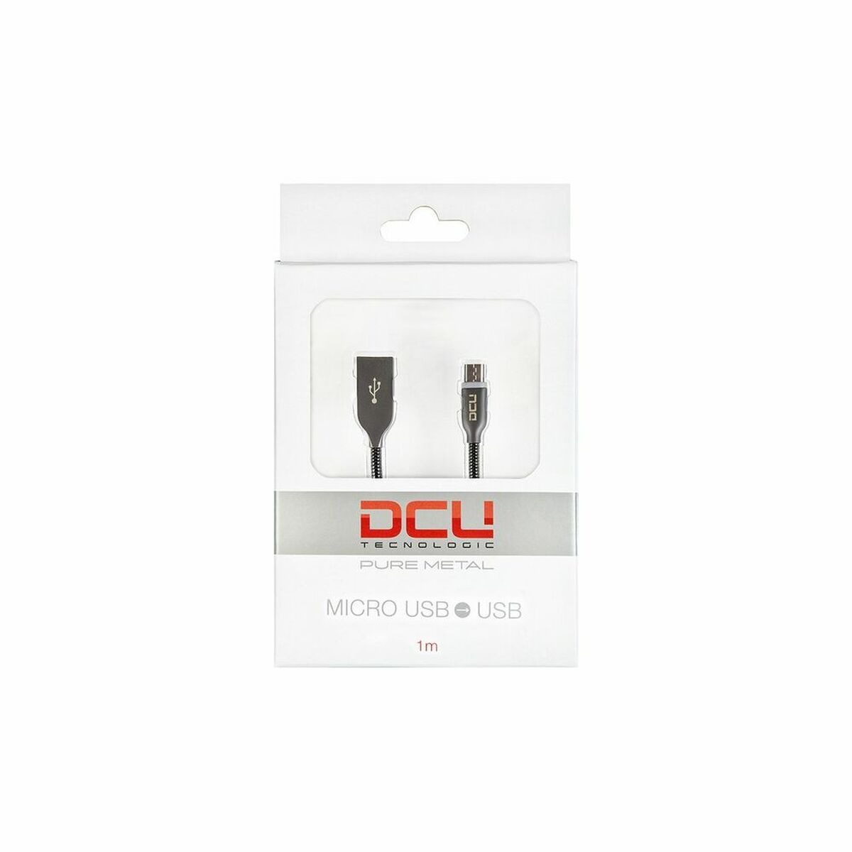 USB-kabel till mikro-USB DCU 30401295 Grå 1 m - 3