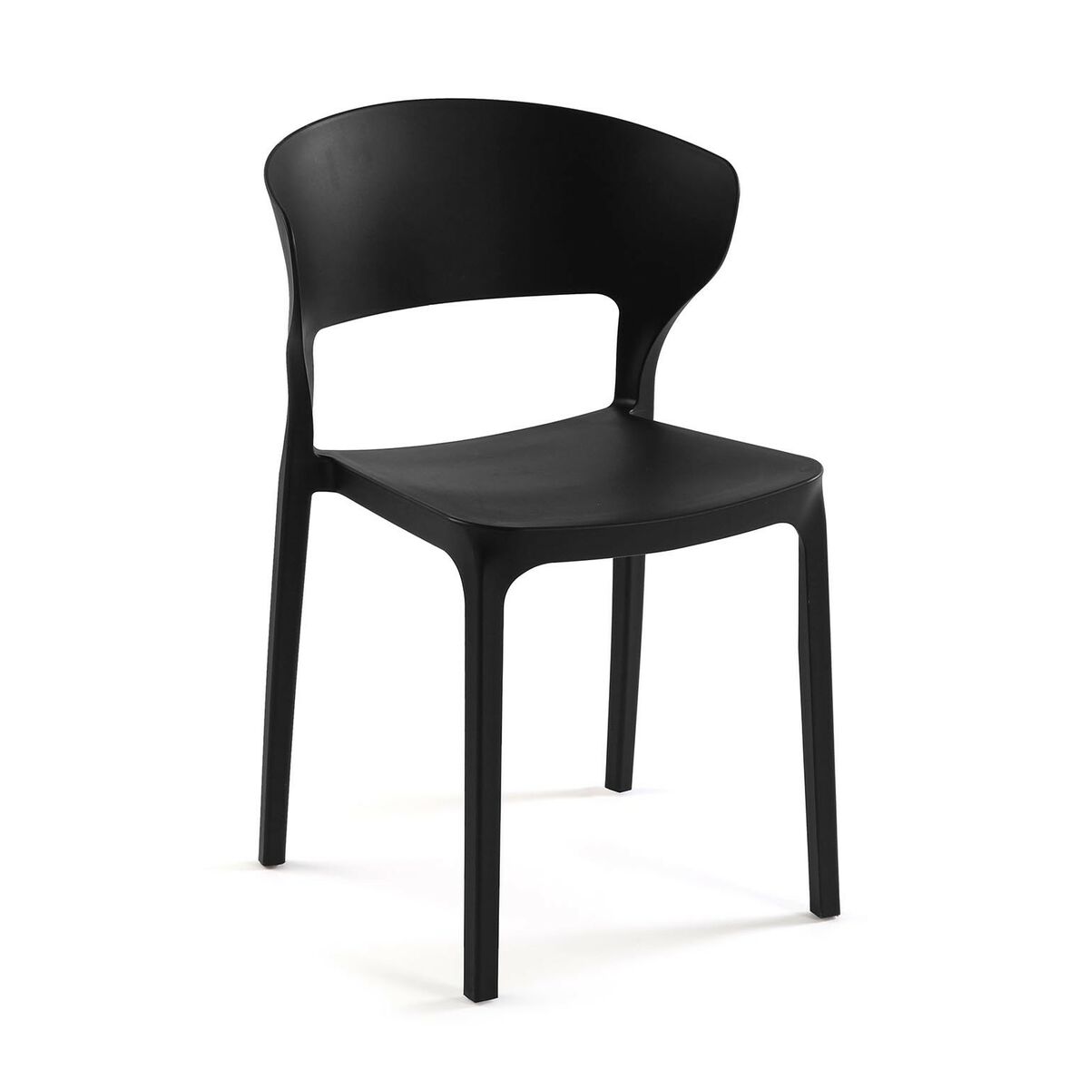 Stol Versa Svart 39,5 x 79 x 41,5 cm (4 antal) - 2