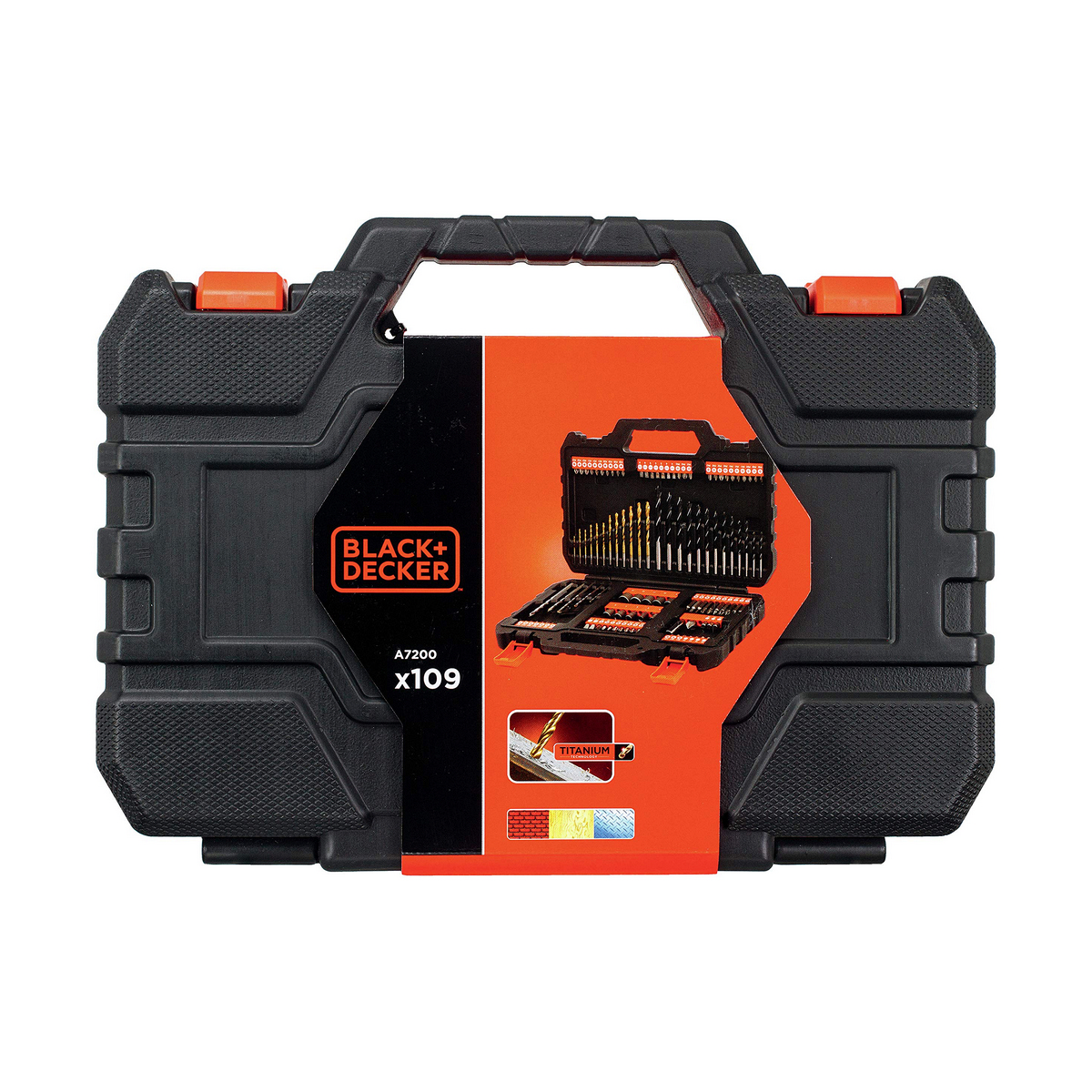 Spolset Black & Decker  a7200-x Portfölj 109 Delar - 9