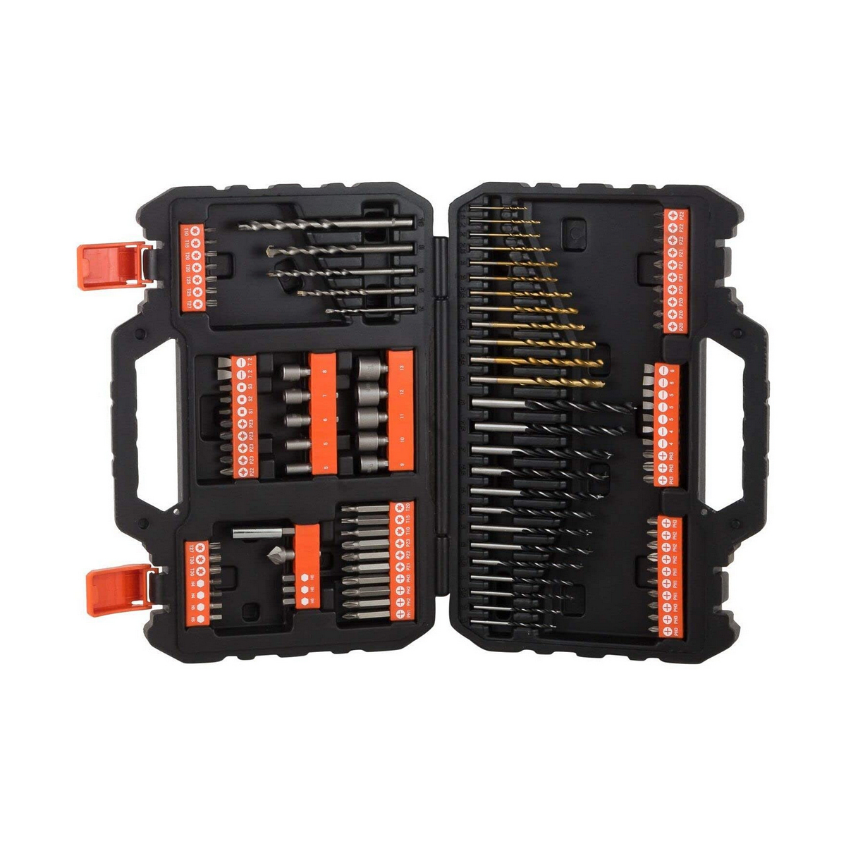 Spolset Black & Decker  a7200-x Portfölj 109 Delar