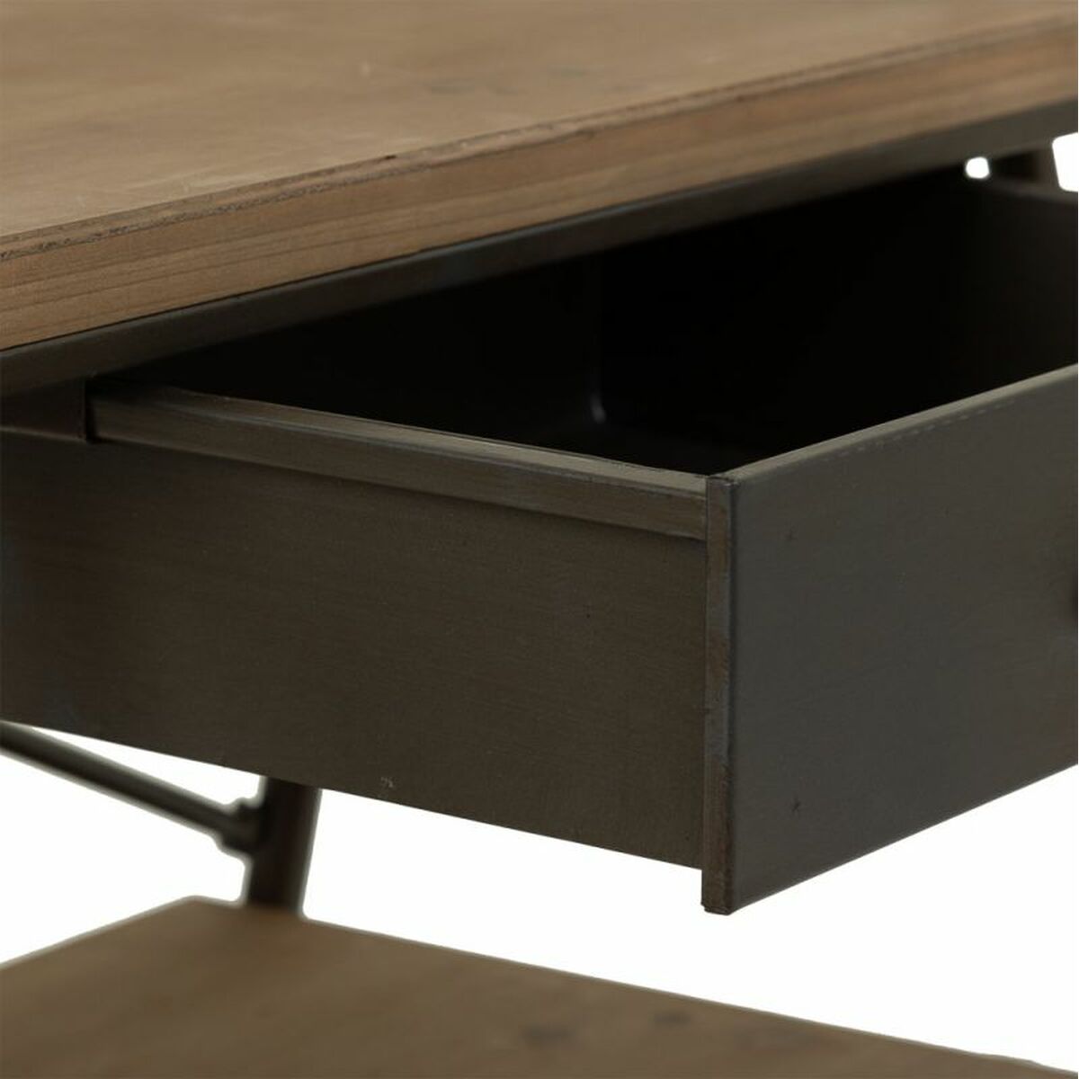 Nattduksbord Alexandra House Living Brun 42 x 60 x 52 cm - 6