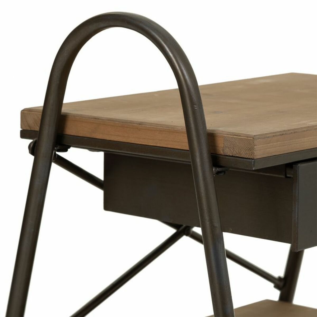 Nattduksbord Alexandra House Living Brun 42 x 60 x 52 cm - 7
