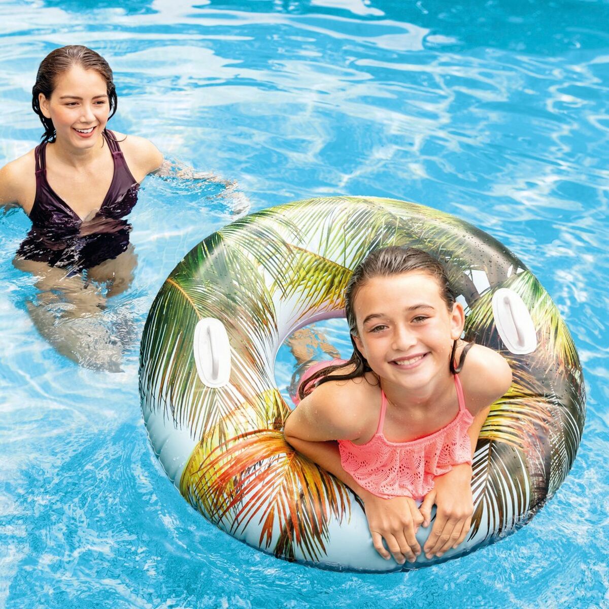 Uppblåsbar poolflotta Intex 97 cm - 7