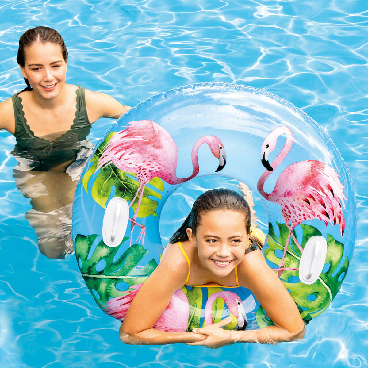 Uppblåsbar poolflotta Intex 97 cm - 6