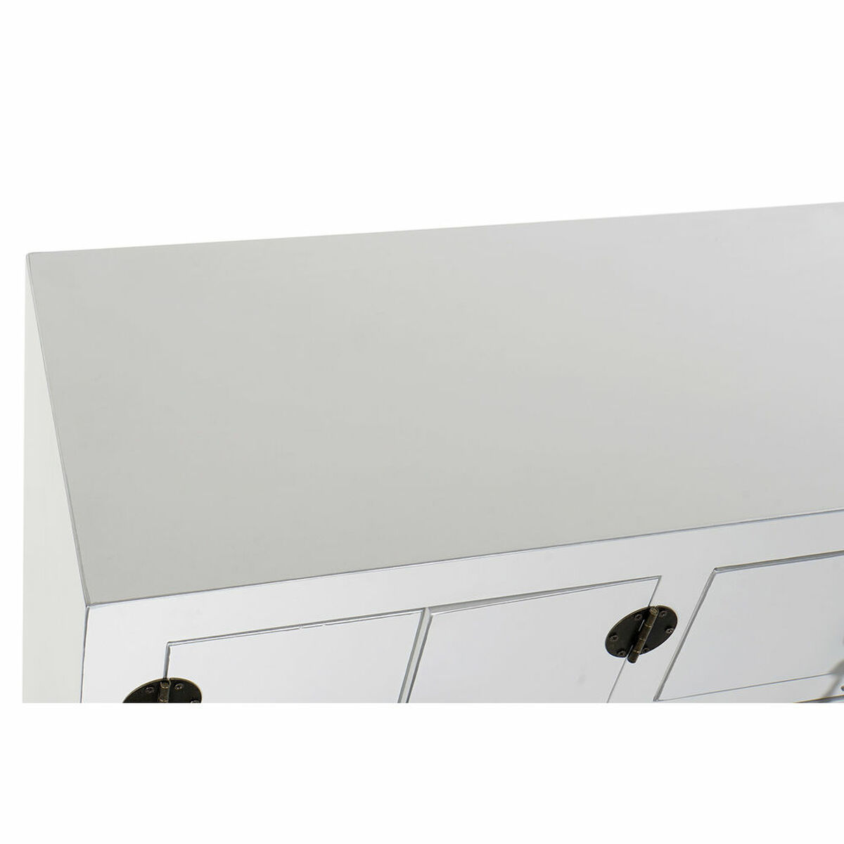 Mottagare DKD Home Decor Vit Silvrig 63 x 26 x 83 cm - 2