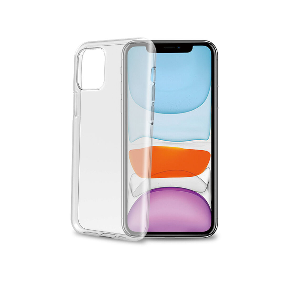 Mobilfodral Celly iPhone 11 Transparent
