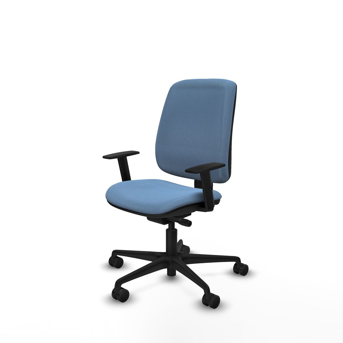 Kontorsstol Piqueras y Crespo B1D036N Himmelsblå - 2